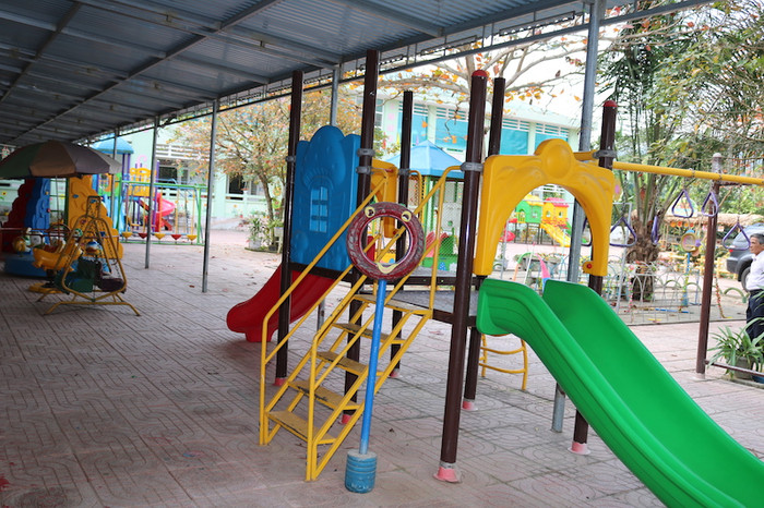 Một số thiết bị đồ chơi ngoài trời tại Trường mầm non Sơn Kim 2 (Hương Sơn) thanh tra phát hiện không đúng với Hợp đồng Một số thiết bị đồ chơi ngoài trời tại Trường mầm non Sơn Kim 2 (Hương Sơn) thanh tra phát hiện không đúng với Hợp đồng