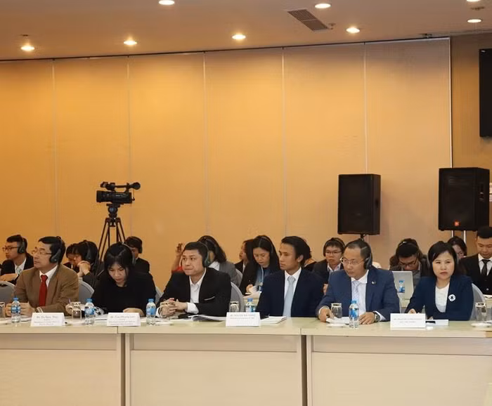 Đại diện Tập đoàn TMS tham dự hội thảo.