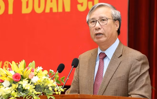 Ông Trần Quốc Vượng, Ủy viên Bộ Chính trị, Thường trực Ban Bí thư. (Ảnh: Phương Hoa/TTXVN)