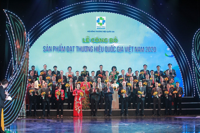 Kỳ bình xét năm 2020 có 124 doanh nghiệp với 283 sản phẩm được công nhận đạt Thương hiệu Quốc gia.