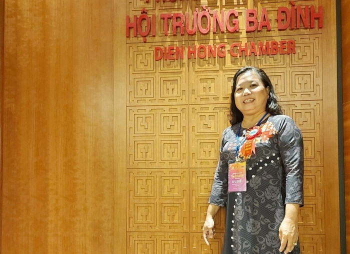 Cô Ngọc là một trong những nhà giáo tiêu biểu 2020 được Bộ Giáo dục và Đào tạo vinh danh. (Ảnh: Nhân vật cung cấp) Cô Ngọc là một trong những nhà giáo tiêu biểu 2020 được Bộ Giáo dục và Đào tạo vinh danh. (Ảnh: Nhân vật cung cấp)