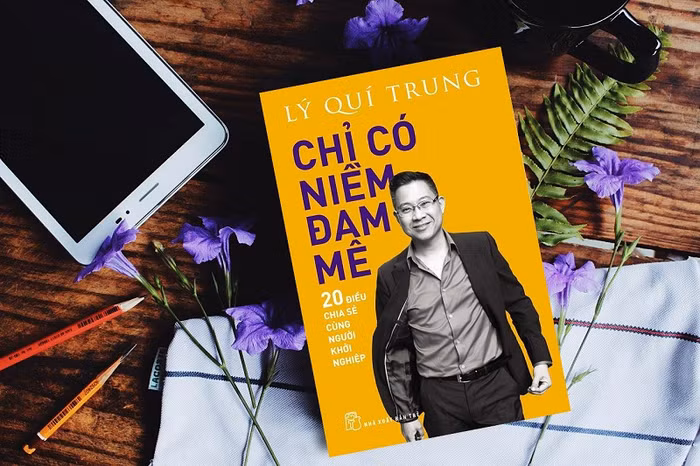 Cuốn sách "Chỉ có niềm đam mê". (Ảnh: Thichdocsach.net)