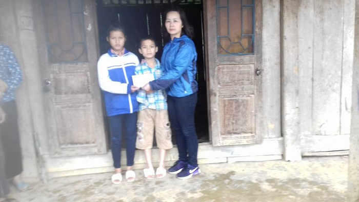 Hai chị em Lò Thị Hương và Lò Văn Dống. (Ảnh: Nhân vật cung cấp) Hai chị em Lò Thị Hương và Lò Văn Dống. (Ảnh: Nhân vật cung cấp)