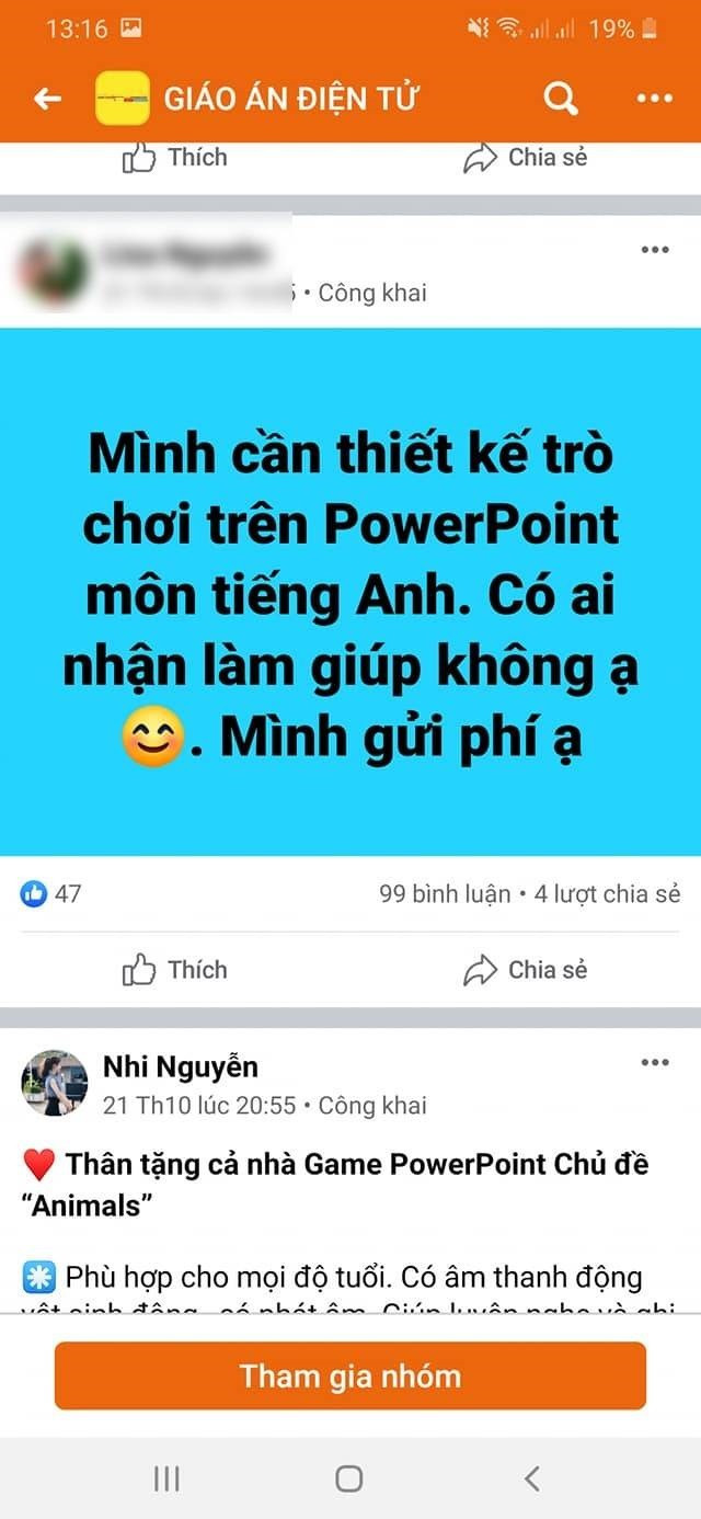 Ngoài &quot;xin cho&quot;, không ít giáo viên ẵn sàng trả phí để có được điều mình mong muốn. (Ảnh chụp màn hình do tác giả cung cấp)