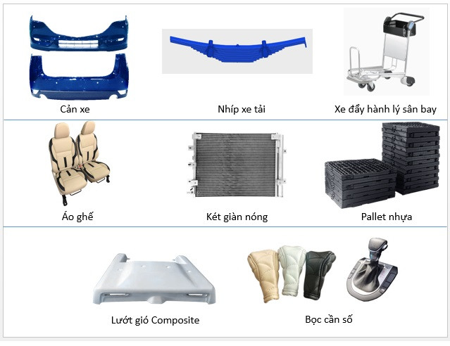 THACO xuất khẩu khung ghế Composite sang Nhật Bản ảnh 4