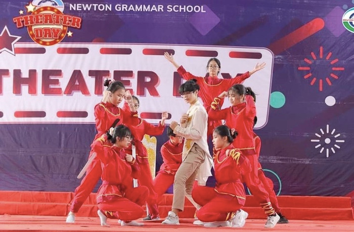 Học sinh 7G1 tham dự Theater day - Kịch nghệ bằng Tiếng Anh