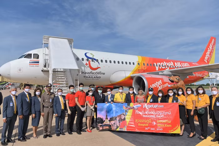 Vietjet Thái Lan khai trương đường bay Bangkok – Khon Kaen ảnh 1