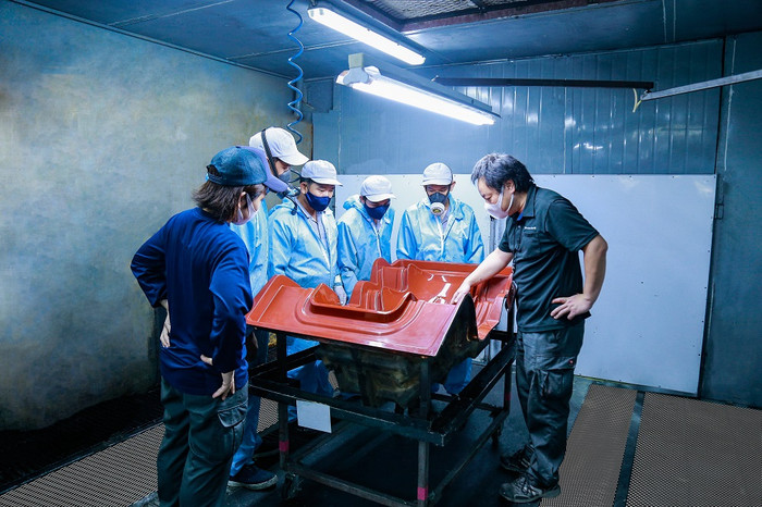 THACO xuất khẩu khung ghế Composite sang Nhật Bản ảnh 2