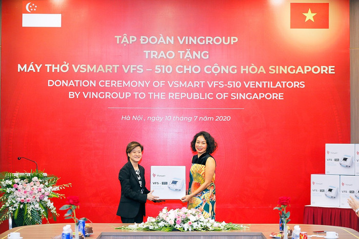 Vingroup trao tặng 1.000 máy thở cho Nga, Ucraina và Singapore ảnh 3