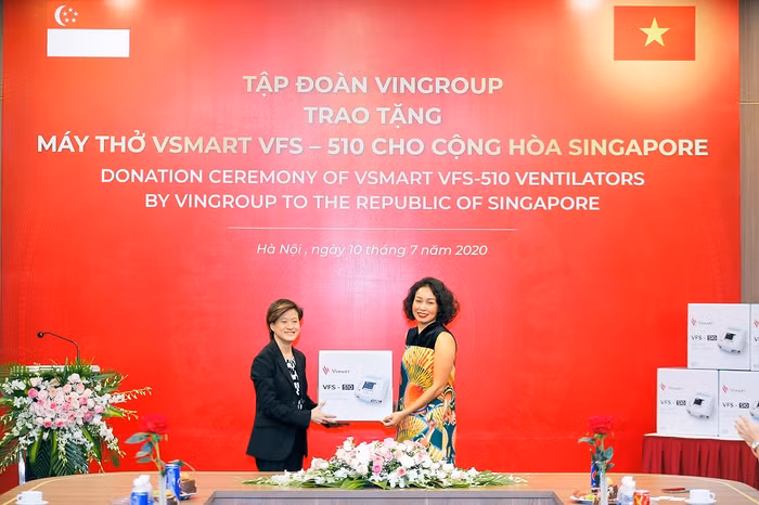 Vingroup trao tặng 1.000 máy thở cho Nga, Ucraina và Singapore ảnh 3