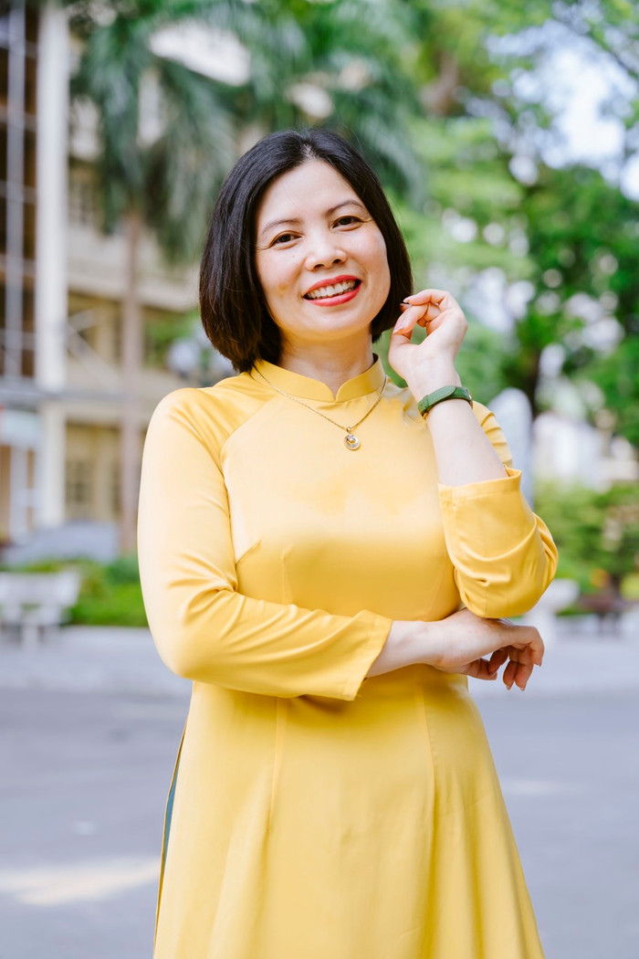 Tiến sĩ Nguyễn Thị Khuyên, Phó trưởng khoa Kinh tế chính trị, Học viện Báo chí và Tuyên truyền. Ảnh: NVCC z5272148414470_11f80a8c247b828a82c567b8145bdd1a.jpg