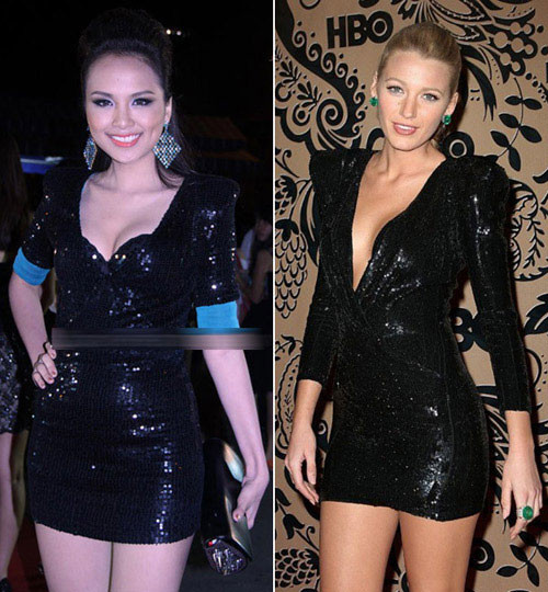 8. Chiếc váy sequin mà Diễm Hương đang mặc được "lấy cảm hứng" từ một thiết kế của thương hiệu Balmain 8. Chiếc váy sequin mà Diễm Hương đang mặc được "lấy cảm hứng" từ một thiết kế của thương hiệu Balmain