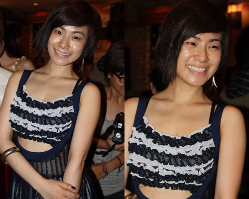 Nhưng dường như gu thẩm mỹ của ca sĩ ngày càng tụt dốc. Cô từng liều lĩnh xuất hiện với mặt mộc phờ phạc và kiểu tóc lỗi mốt. Nhưng dường như gu thẩm mỹ của ca sĩ ngày càng tụt dốc. Cô từng liều lĩnh xuất hiện với mặt mộc phờ phạc và kiểu tóc lỗi mốt.