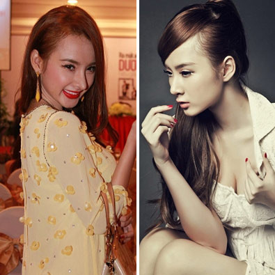 Tuy nhiên, khi cô sửa mũi, không khó nhận thấy nó quá dài và chẳng hài hòa lắm với gương mặt nhỏ nhắn của cô