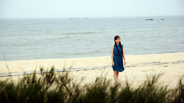 Đan Lê trong một cảnh quay. Đan Lê trong một cảnh quay.