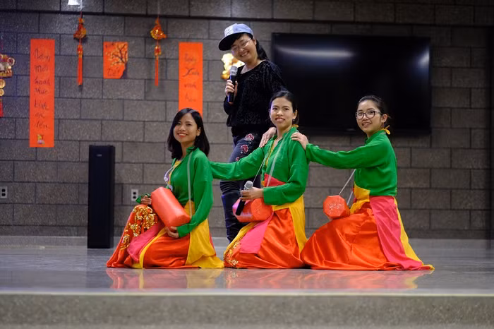 Các tiết mục văn nghệ Chào xuân