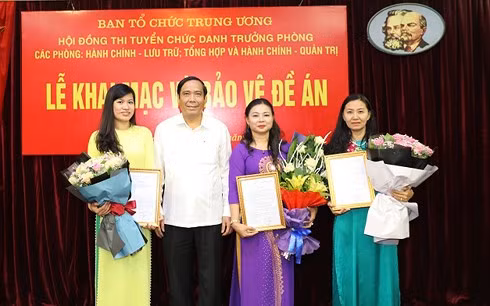 Ban Tổ chức Trung ương bổ nhiệm 3 trưởng phòng sau thi tuyển. Ảnh minh hoạ, nguồn: VOV