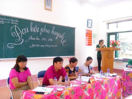 Cần sử dụng cụm từ "Ban đại diện cha, mẹ học sinh" thay thế "Hội phụ huynh". Ảnh minh hoạ: http://thso1thitran.tuangiao.edu.vn Cần sử dụng cụm từ "Ban đại diện cha, mẹ học sinh" thay thế "Hội phụ huynh". Ảnh minh hoạ: http://thso1thitran.tuangiao.edu.vn