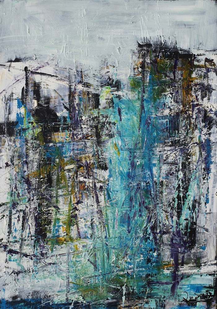 Tác phẩm "Mùa thu" của họa sĩ Phạm Trần Quân, chất liệu sơn dầu. Tác phẩm "Mùa thu" của họa sĩ Phạm Trần Quân, chất liệu sơn dầu.