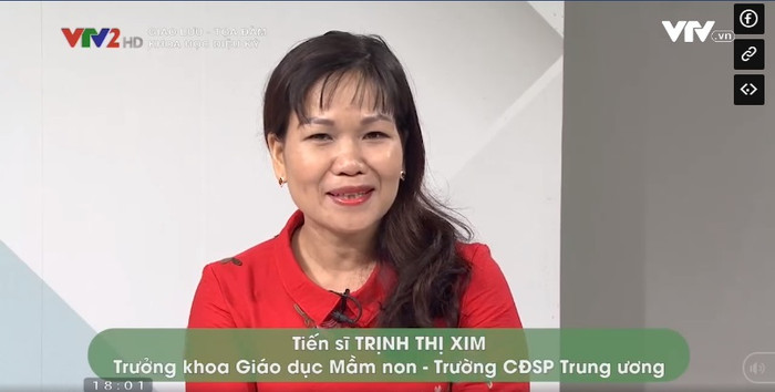 Tiến sĩ Trịnh Thị Xim chia sẻ trong buổi tọa đàm “Khoa học diệu kỳ”