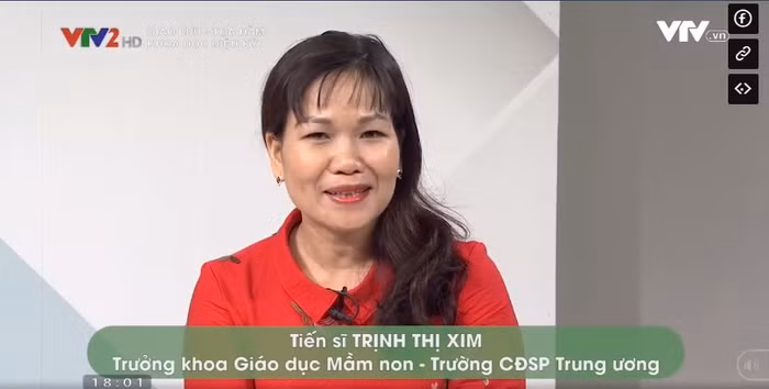 Tiến sĩ Trịnh Thị Xim chia sẻ trong buổi tọa đàm “Khoa học diệu kỳ”