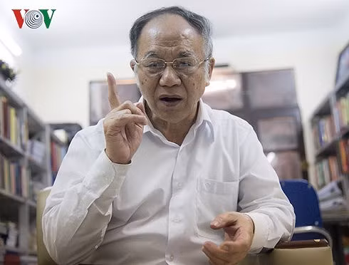 Giáo sư Hoàng Chí Bảo. Ảnh: VOV