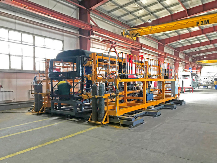 Main Jig được lắp ráp hoàn thiện tại thành phố Almty, Kazakhstan Main Jig được lắp ráp hoàn thiện tại thành phố Almty, Kazakhstan