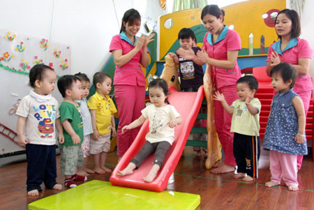 Tiến sĩ Võ Thế Quân đề nghị phổ cập giáo dục mầm non từ 6 tháng tuổi đến 5 tuổi. Ảnh: Báo Giáo dục và Thời đại Tiến sĩ Võ Thế Quân đề nghị phổ cập giáo dục mầm non từ 6 tháng tuổi đến 5 tuổi. Ảnh: Báo Giáo dục và Thời đại