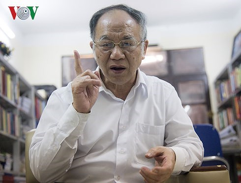 Giáo sư Hoàng Chí Bảo. Ảnh: VOV Giáo sư Hoàng Chí Bảo. Ảnh: VOV