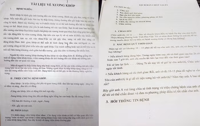 Tài liệu đào tạo được phát và yêu cầu học thuộc. Tài liệu đào tạo được phát và yêu cầu học thuộc.