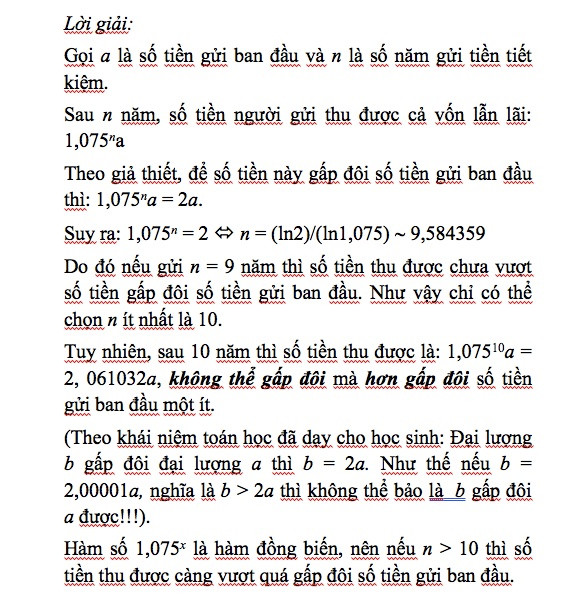 Lời giải thầy Trần Dư Sinh cung cấp. Lời giải thầy Trần Dư Sinh cung cấp.
