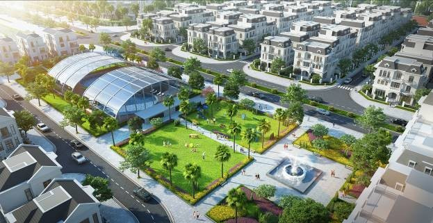 Các cụm tiện ích dành riêng cho cư dân nằm đan xen giữa các phân khu biệt thự tại Vinhomes Star City Các cụm tiện ích dành riêng cho cư dân nằm đan xen giữa các phân khu biệt thự tại Vinhomes Star City