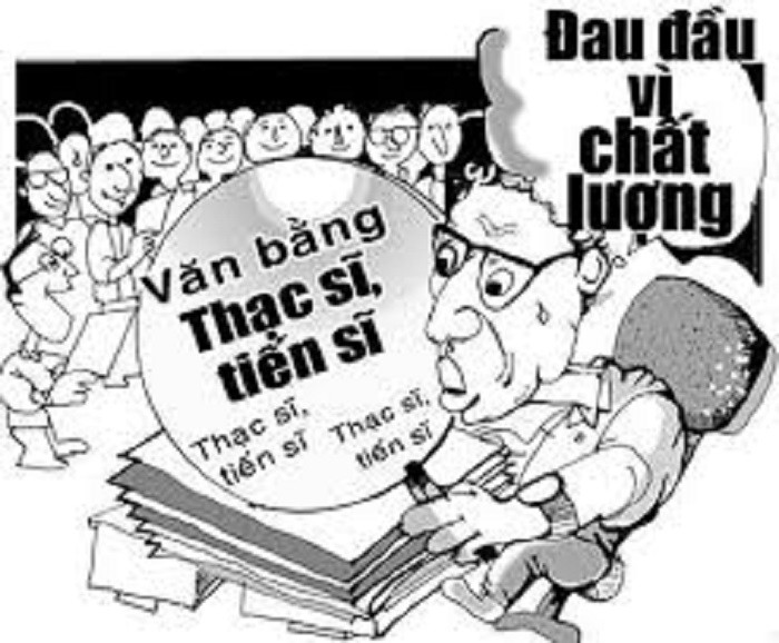 Nỗi lo chạy đua bằng cấp khi nâng chuẩn giáo viên (Ảnh:giaoduc.net)