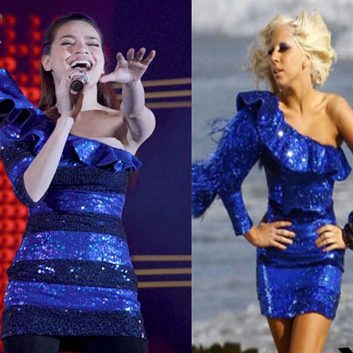 Sự trùng khớp từ kiểu dáng đến màu sắc cho đến từng đường cắt khiến người ta khó lòng không suy đoán.