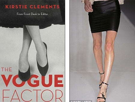 Theo cuốn "The Vogue Factor", một số người mẫu đã ăn giấy hoặc nhịn đói để giữ phom người "mình hạc, xác ve". Ảnh: Daily Mail Theo cuốn "The Vogue Factor", một số người mẫu đã ăn giấy hoặc nhịn đói để giữ phom người "mình hạc, xác ve". Ảnh: Daily Mail