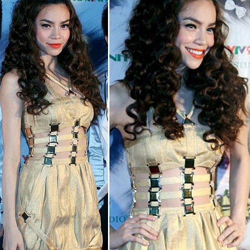 Đến nay tất cả những chiếc váy Hà Hồ mặc dính nghi án là hàng nhái đều không có công bố ai là người làm ra chúng.