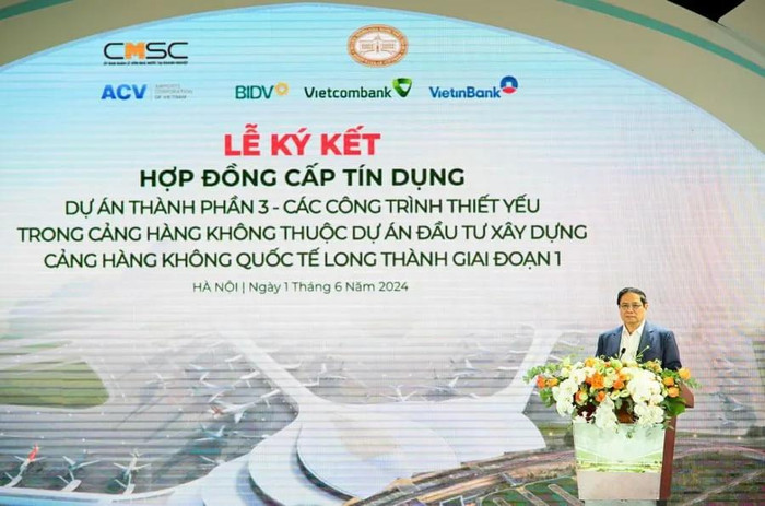 Thủ tướng Chính phủ Phạm Minh Chính phát biểu chỉ đạo tại Lễ ký kết. Thủ tướng Chính phủ Phạm Minh Chính phát biểu chỉ đạo tại Lễ ký kết.