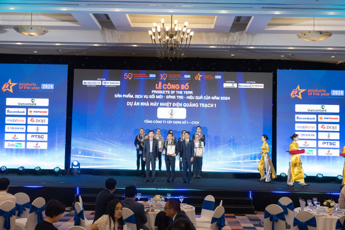 Dự án Nhà máy Nhiệt điện Quảng Trạch 1 đạt danh hiệu “Product of the Year – Top 100 sản phẩm đổi mới sáng tạo năm 2024”. Ảnh 4_DA Nhà máy Nhiệt điện QT1 đạt danh hiệu _Product of the Year - Top 100 sản phẩm đổi mới sáng tạo 2024_.jpg