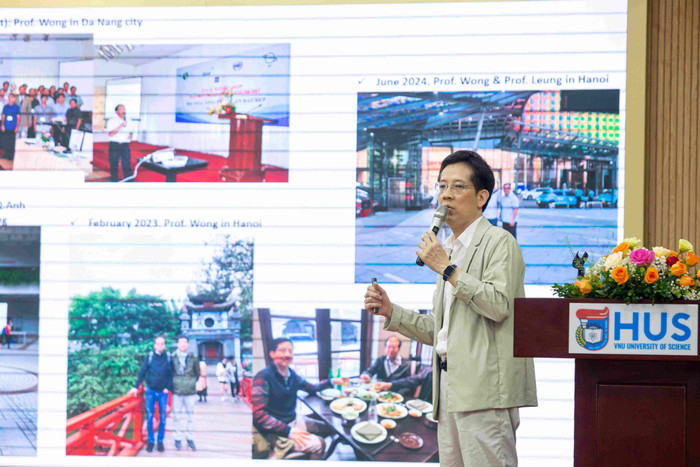 Phó Giáo sư, Tiến sĩ Từ Bình Minh - Giảng viên cao cấp và Chuyên gia về hóa học phân tích & hóa học môi trường tại Đại học Khoa học Tự nhiên (Đại học Quốc gia Hà Nội) cảnh báo về hợp chất ô nhiễm hữu cơ khó phân hủy và chất gây rối loạn nội tiết (EDCs) tại Việt Nam. 240619_VFT_InnovaConnect_Anh 3.jpg