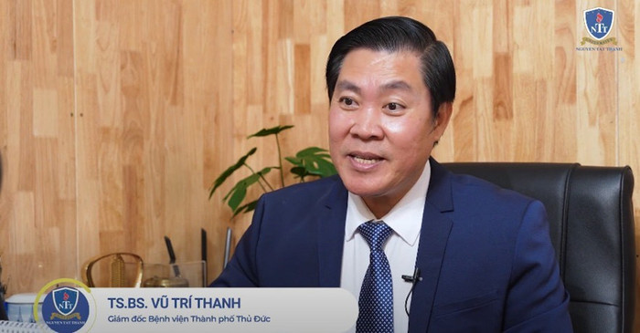 Tiến sĩ, Bác sĩ Vũ Trí Thanh – Giám đốc Bệnh viện Thành phố Thủ Đức. Ảnh: NVCC BS Vũ Trí Thanh.jpg