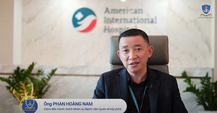 Ông Phan Hoàng Nam - Giám đốc Hành chính Nhân sự Bệnh viện Quốc tế Mỹ. Ảnh: NVCC Ông Phan Hoàng Nam.jpg