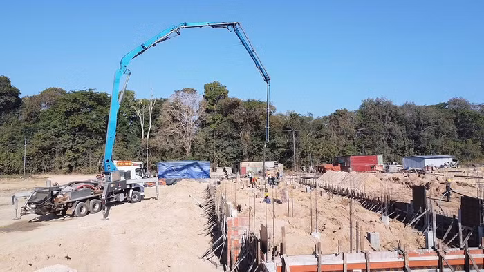 Tỉnh Gia Lai hiện đang thực hiện thi công xây dựng Trường Phổ thông nội trú liên cấp xã Ia Púch. Ảnh: website Sở GD&amp;ĐT tỉnh Gia Lai