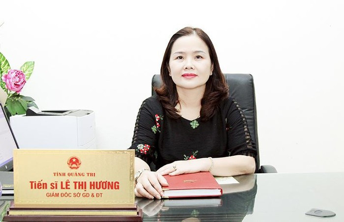 Tiến sĩ Lê Thị Hương được bổ nhiệm giữ chức vụ Giám đốc Sở Giáo dục và Đào tạo tỉnh Quảng Trị sau khi hợp nhất. Ảnh: Sở Giáo dục và Đào tạo Quảng Trị vinh-20huonggd-202727-20-1-1-6666.jpg
