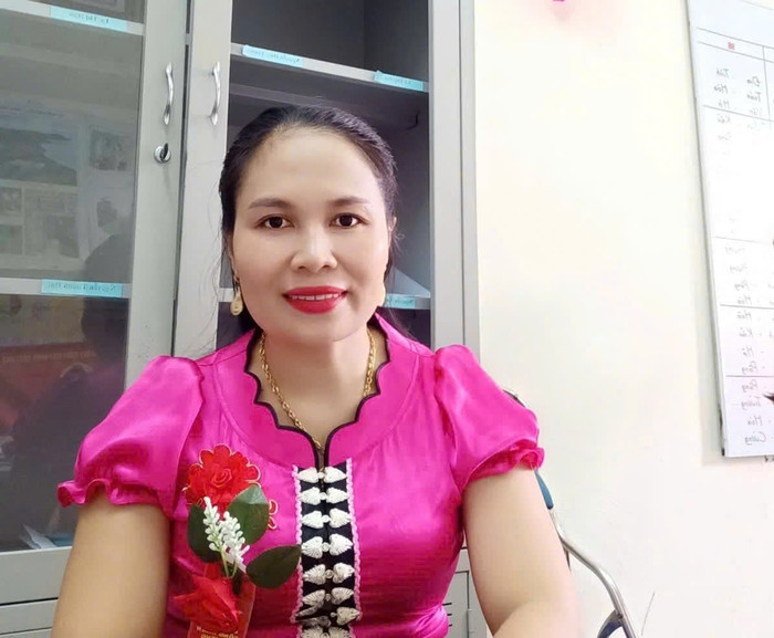 Cô Lê Thị Tình – giáo viên môn Địa lý, Trường Phổ thông dân tộc bán trú Tiểu học và Trung học cơ sở Vàng San. Ảnh: NVCC z6719180502768-483a2444484ac208ac0e3b68e302f9aa.jpg