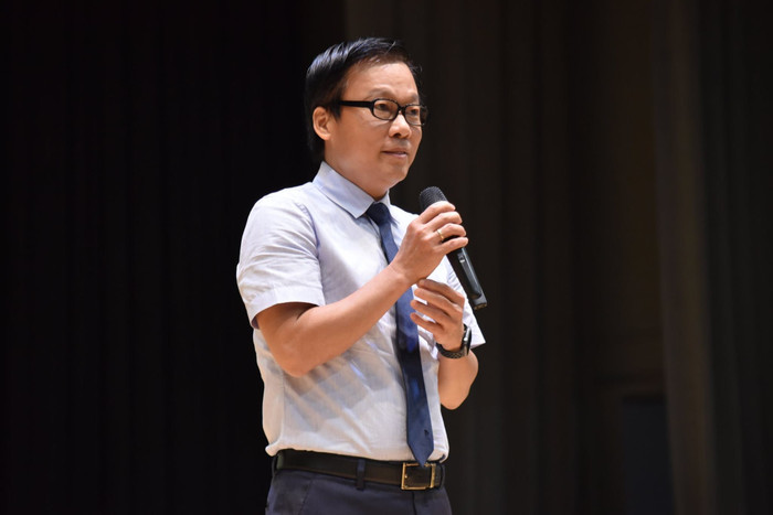 Tiến sĩ Võ Văn Tuấn - Phó Hiệu trưởng Trường Đại học Văn Lang. Ảnh: website nhà trường 113065261-1941347435996310-7161612772330940386-n.jpg