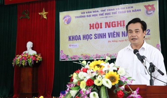 Tiến sĩ Dương Mạnh Thắng - Phó Hiệu trưởng Trường Đại học Thể dục thể thao Đà Nẵng. Ảnh: website nhà trường Tiến sĩ Dương Mạnh Thắng - Phó Hiệu trưởng Trường Đại học Thể dục thể thao Đà Nẵng. Ảnh: website nhà trường