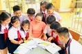 Giáo viên và học sinh Trường Tiểu học Phan Chu Trinh (phường Lái Thiêu, Thành phố Hồ Chí Minh). Ảnh: website nhà trường.
