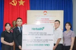 Herbalife Việt Nam đóng góp gần 4 tỷ đồng ủng hộ đồng bào bị thiệt hại bởi thiên tai bão lũ năm 2025