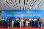 Vietnam Airlines phối hợp Tổng Liên đoàn Lao động Việt Nam đưa người lao động về quê đón Tết