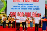 Nutifood ủng hộ 500 triệu “Chung tay xóa nhà tạm, nhà dột nát” tỉnh Bình Dương